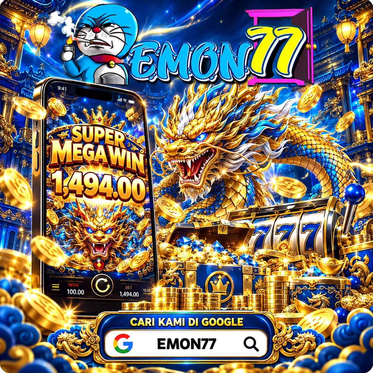 EMON77 banner promo